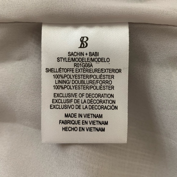 NWT ANTHRO Sachin & Babi Isolde Sequin Dress size 4 - Picture 8 of 11